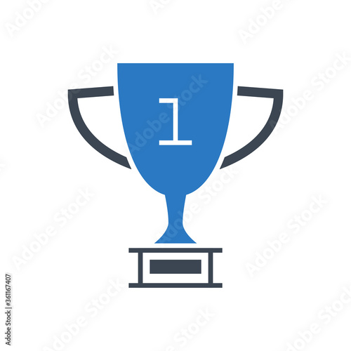 Award Related Vector Glyph Icon. Isolated on White Background. Vector Illustration.