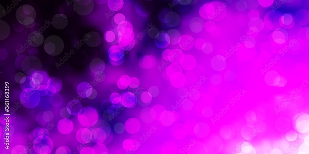 Light Pink vector background with spots. Light Pink vector background with spots.