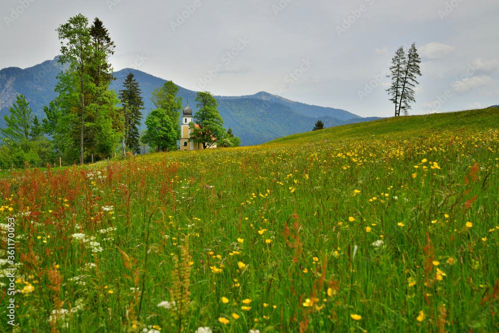 Die Kirche St. Margareth am Walchensee Die Kirche St. Margareth am Walchensee