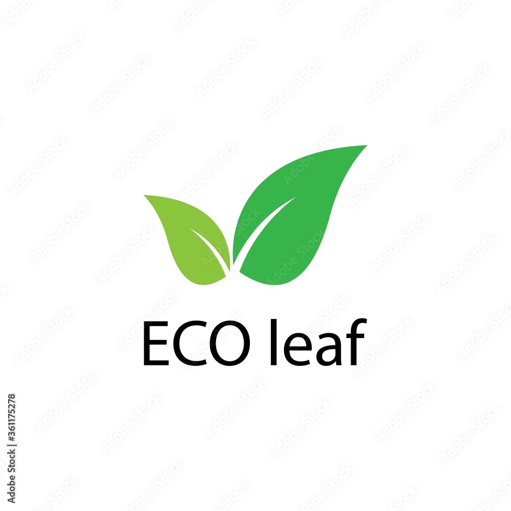 Green leaf logo Green leaf logo