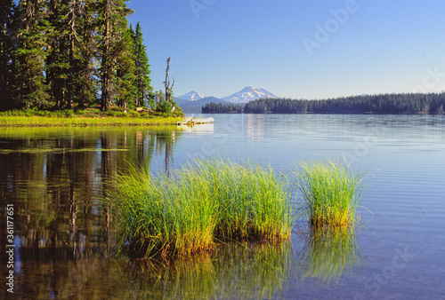 Three Sisters and Waldo Lake, Oregon