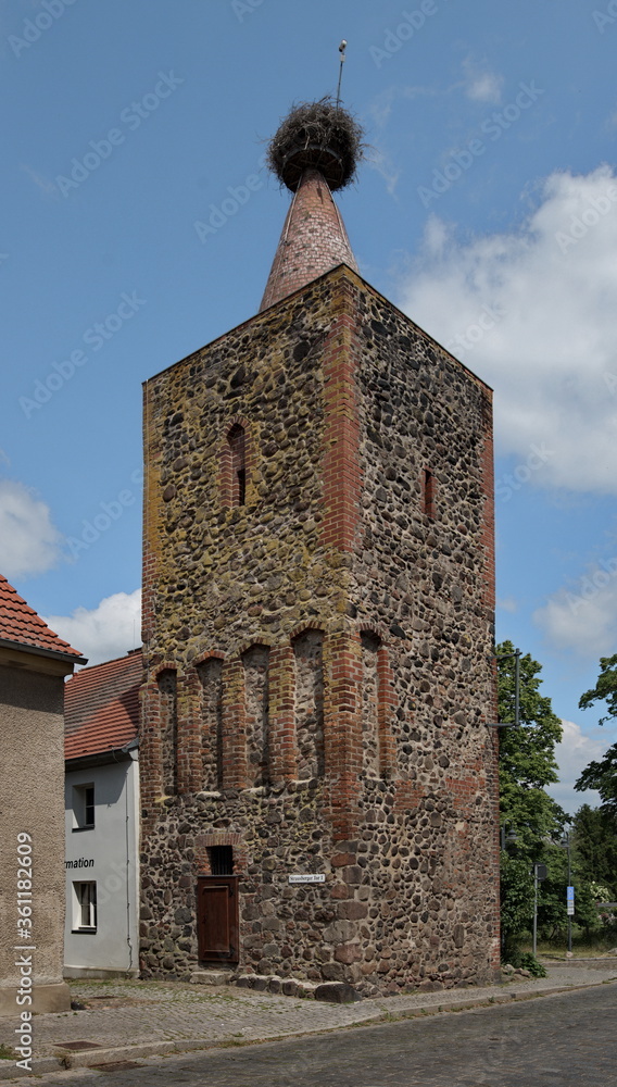Strausberger Torturm in Altlandsberg