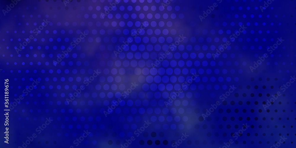 Dark Purple vector backdrop with circles. Glitter abstract illustration with colorful drops. Pattern for websites, landing pages. Dark Purple vector backdrop with circles. Glitter abstract illustration with colorful drops. Pattern for websites, landing pages.
