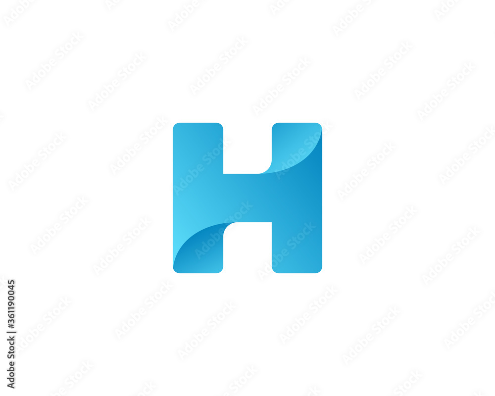Letter H logo icon design template elements Letter H logo icon design template elements