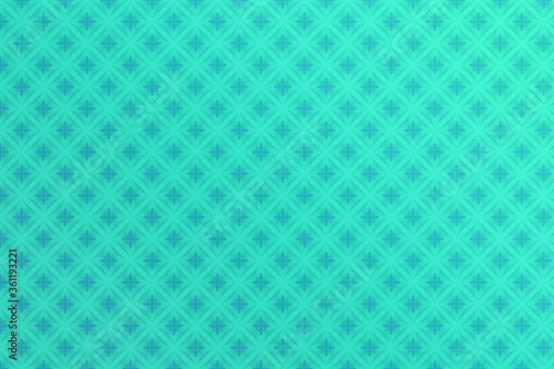 Seamless green geometric pattern