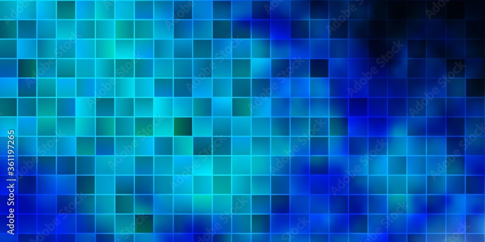 Dark BLUE vector pattern in square style. Dark BLUE vector pattern in square style.