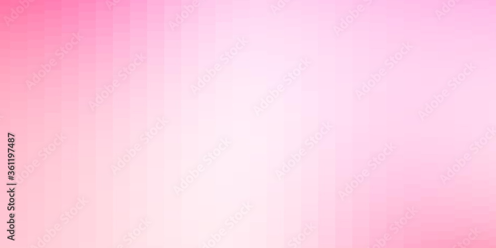 Light Pink, Yellow vector texture in rectangular style. Abstract gradient illustration with rectangles. Template for cellphones.