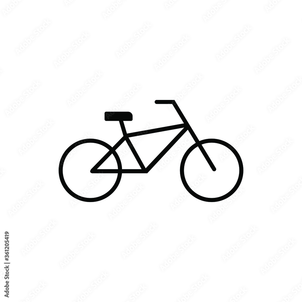 bike icon vector bike icon vector