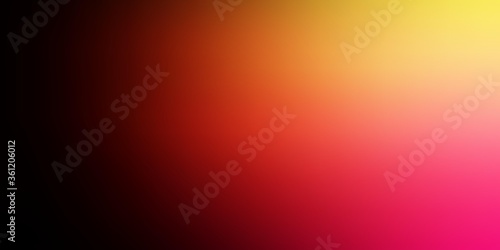 Dark Pink, Yellow vector smart blurred texture. New colorful illustration in blur style with gradient. Best design for your business.