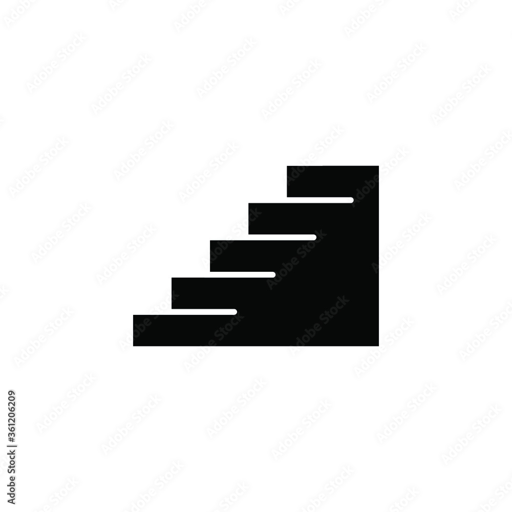 stairs icon vector sign symbol stairs icon vector sign symbol