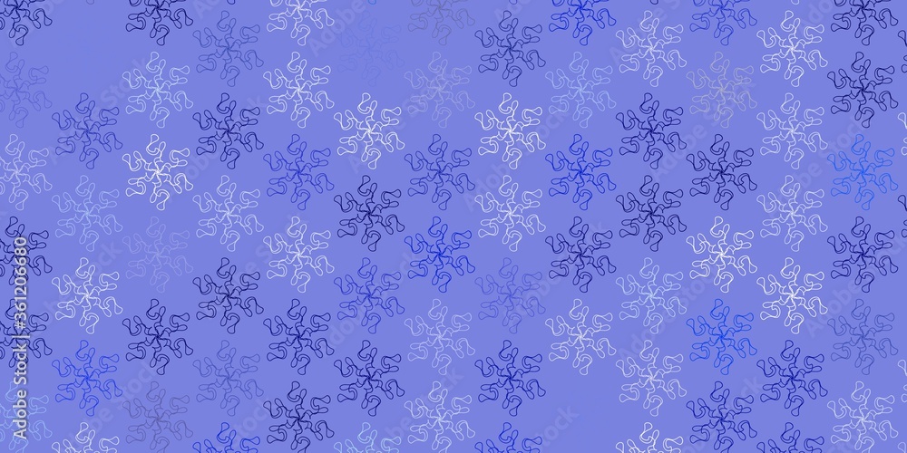 Light blue vector natural backdrop with flowers. Light blue vector natural backdrop with flowers.