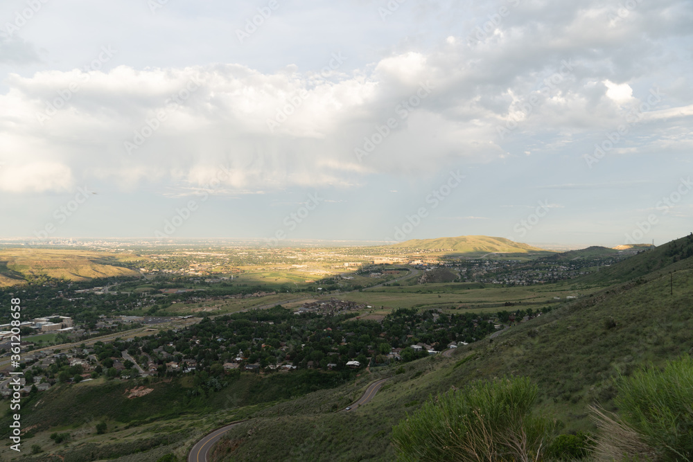 view of the city of golden colorado view of the city of golden colorado