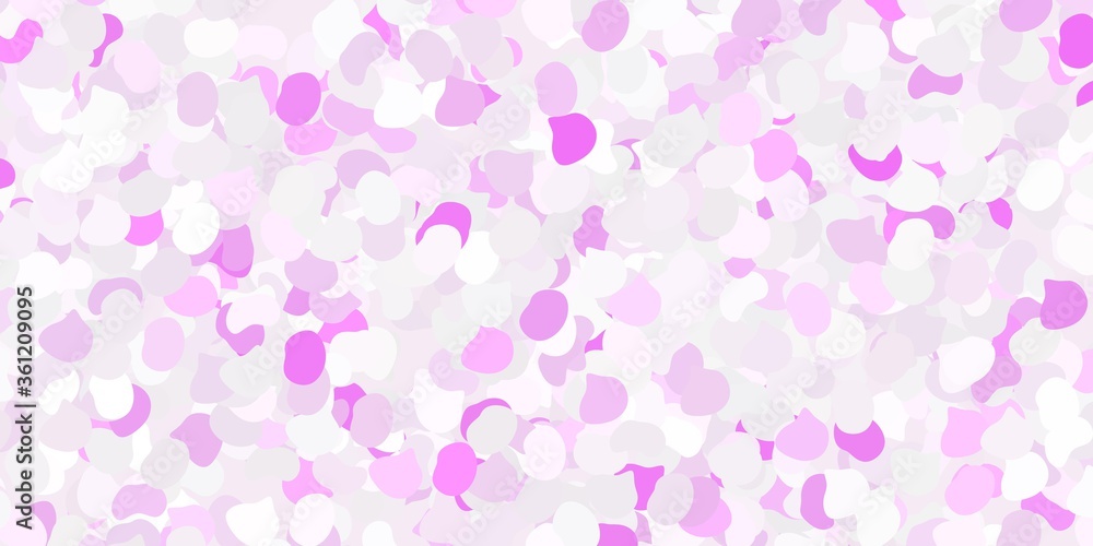 Light purple vector backdrop with chaotic shapes. Light purple vector backdrop with chaotic shapes.