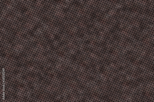red rusty metal mesh lattice surface background