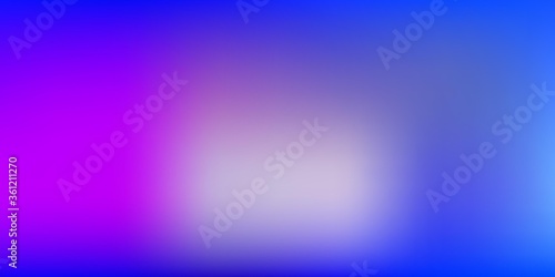 Light Blue, Red vector blurred pattern.