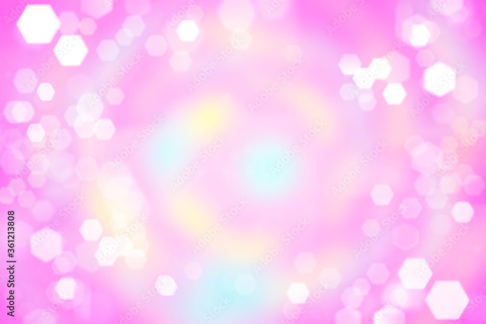 abstract background with bokeh