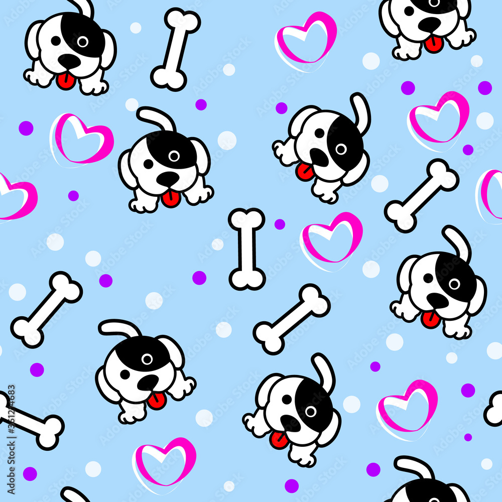 cute dog pattern