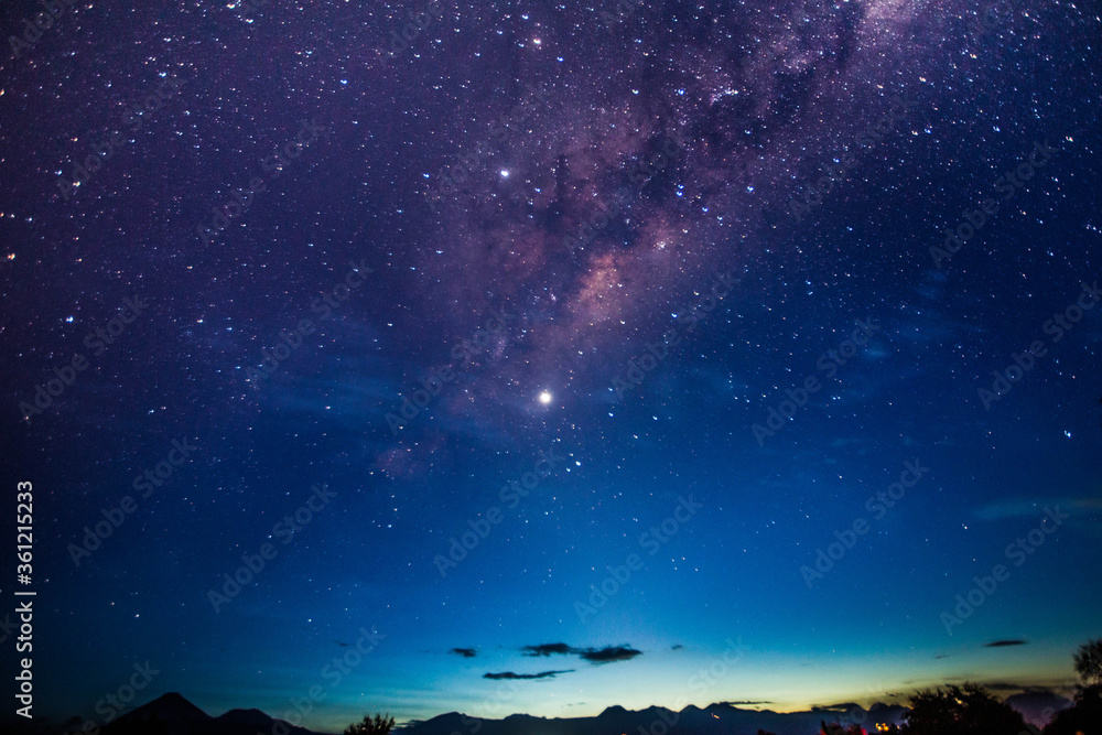 stary night with milky way in the Atacama desert in Chile #4