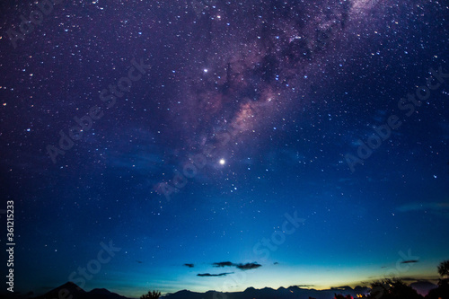 stary night with milky way in the Atacama desert in Chile #4