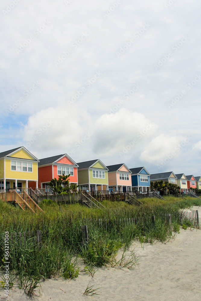 Colorful Beach Houses