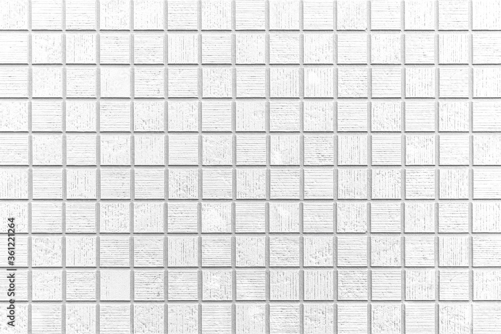 White or gray ceramic wall and floor tiles abstract background. Design geometric mosaic texture for the decoration of the bedroom. White or gray ceramic wall and floor tiles abstract background. Design geometric mosaic texture for the decoration of the bedroom.