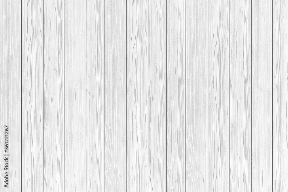 Naklejka premium Wood plank white timber texture background.Vintage table plywood woodwork hardwoods at summer for copy space.