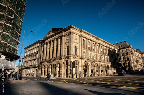 Bradford, UK, 9th October 2013, the historic Bradford St Georges Hall Theatrees.