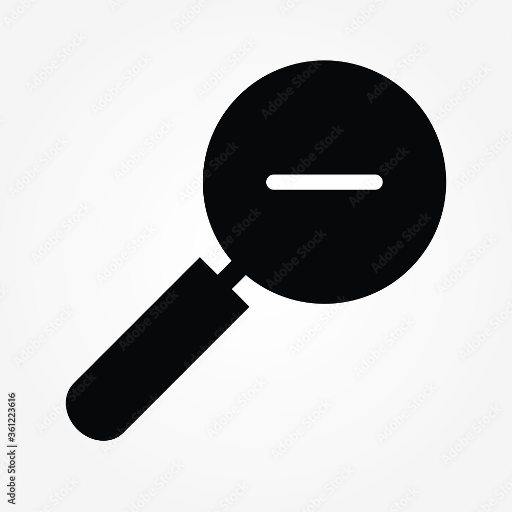 Magnifier zoom, search icon. Zoom, search vector icon isolated. Illustration zoom icon, magnifier search for mobile apps. Pictogram for web design. Minimalist style icon magnifier search. Magnifier zoom, search icon. Zoom, search vector icon isolated. Illustration zoom icon, magnifier search for mobile apps. Pictogram for web design. Minimalist style icon magnifier search.