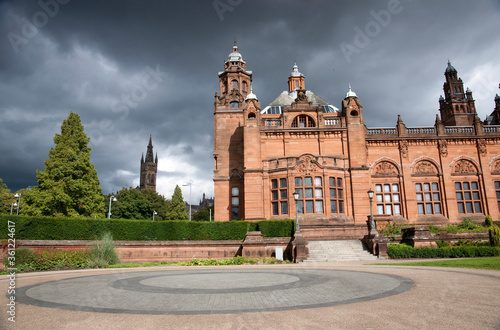 Glasgow, Scotland, 8th September 2013, The Kelvingrove Art Gallery and Museum near Kelvingrove Park, Argyle Street photo