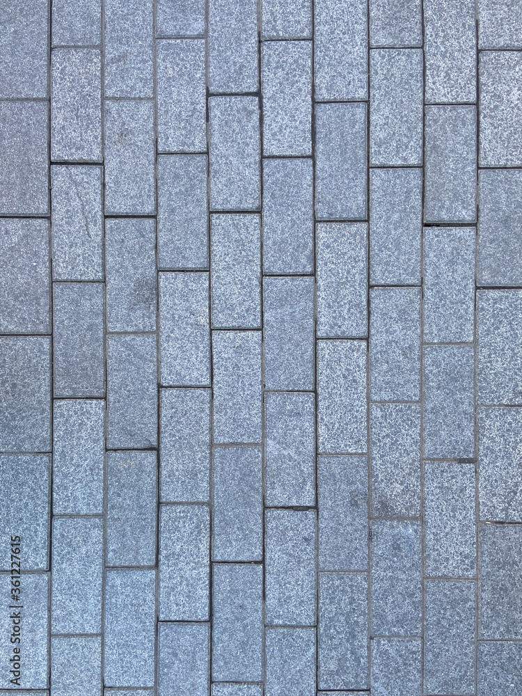 Fototapeta premium Marble bricks for outdoors patios and indoors busy area of the building