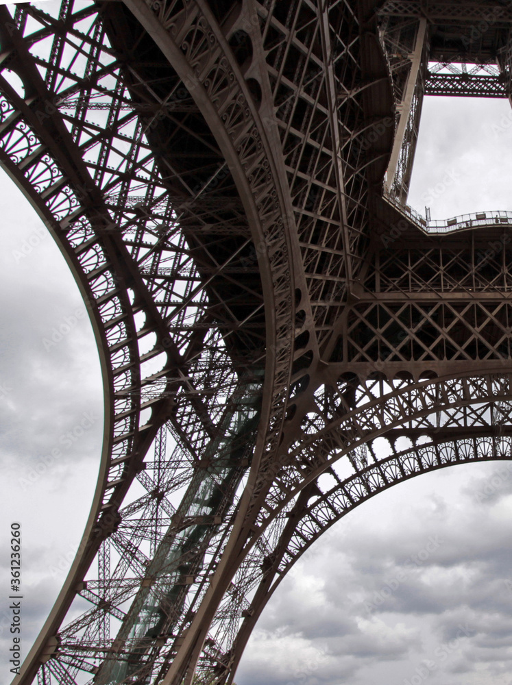 Eiffel Tower close-up