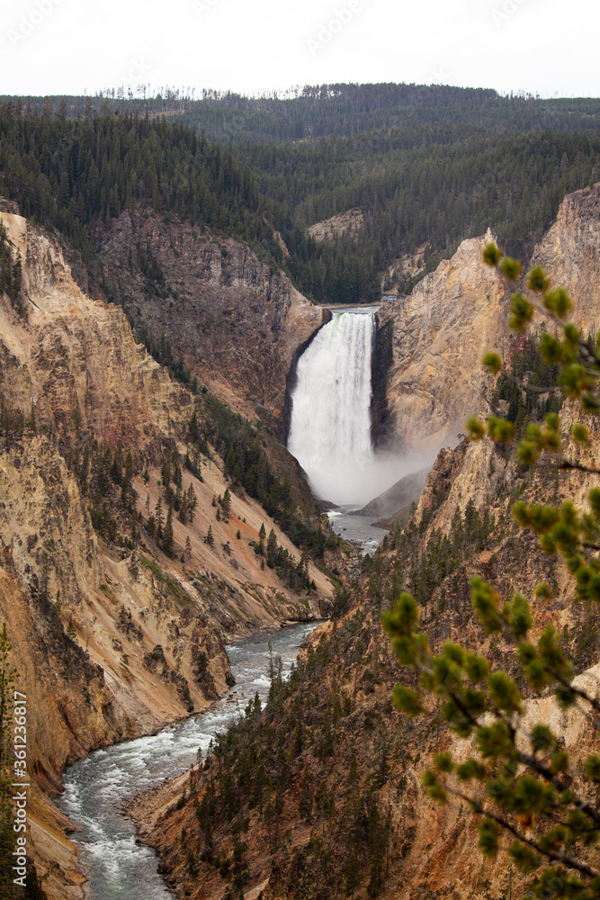 Lower Yellowstone Falls Lower Yellowstone Falls