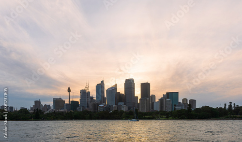 Downtown Sydney skyline in Australia © leelakajonkij