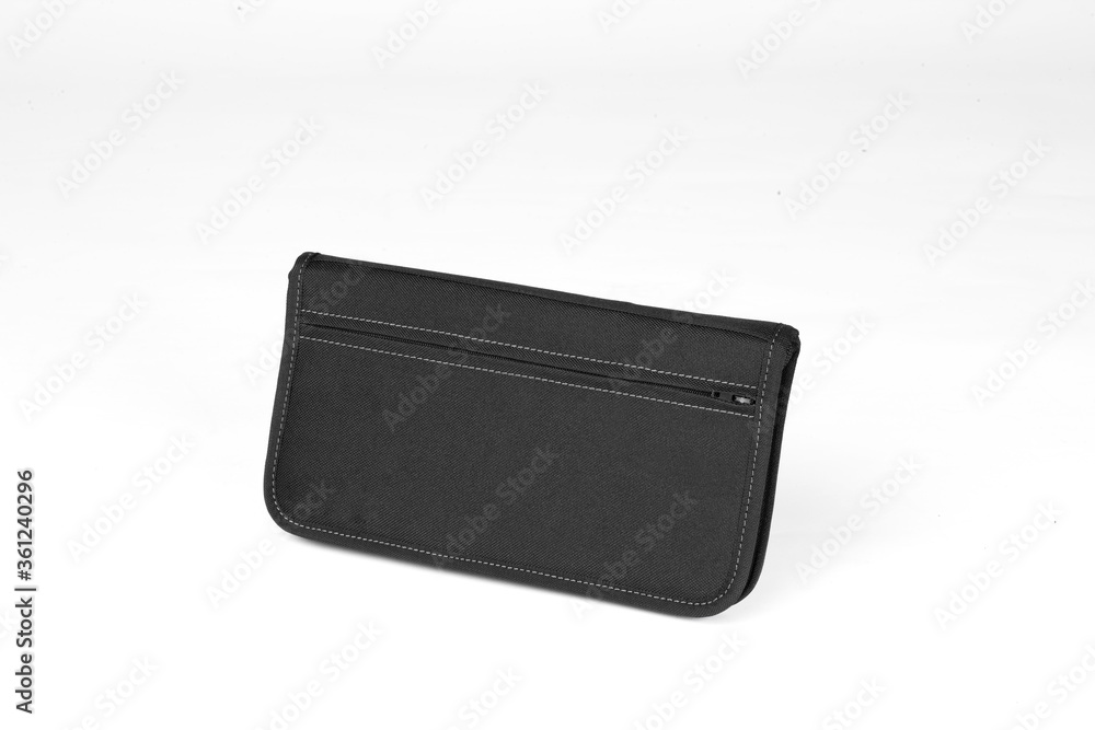 black wallet isolated black wallet isolated
