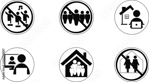 Physical Distancing icon
