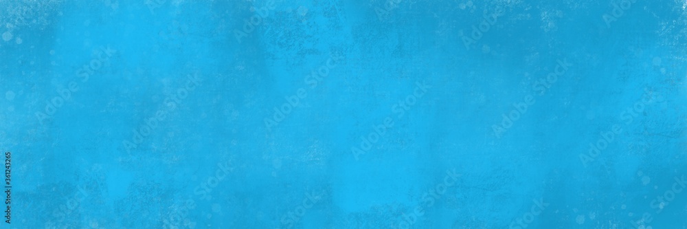 Vintage cyan background. Aged blue textured paper