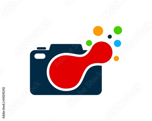 Camera with molecule and pixel lens