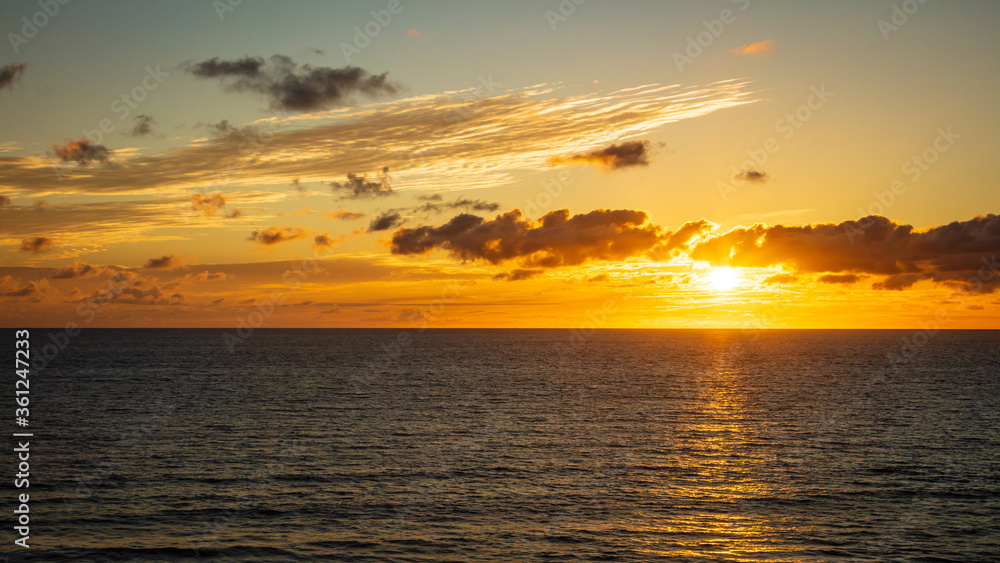 Fototapeta premium Sunset at the Torrey Pines beach