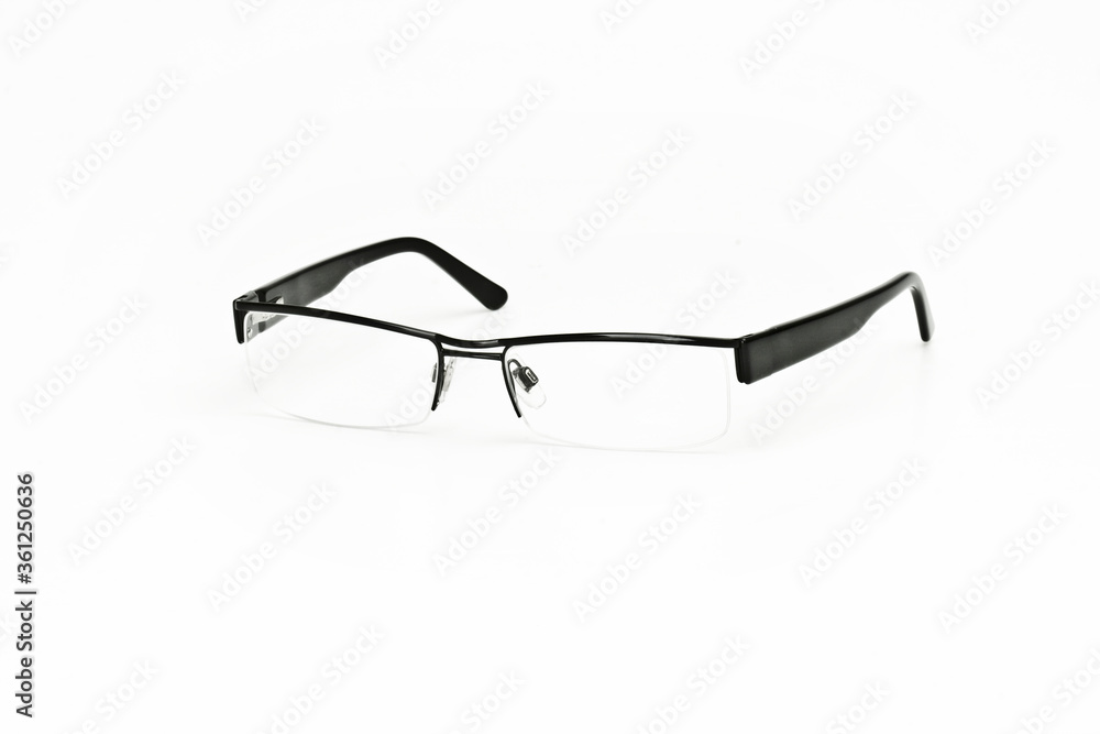 glasses isolated on white glasses isolated on white
