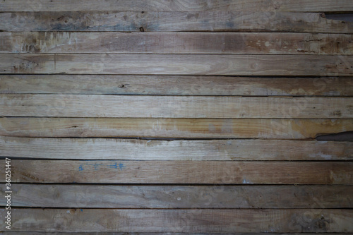 Old grunge wood plank texture background. Vintage blue wooden bo