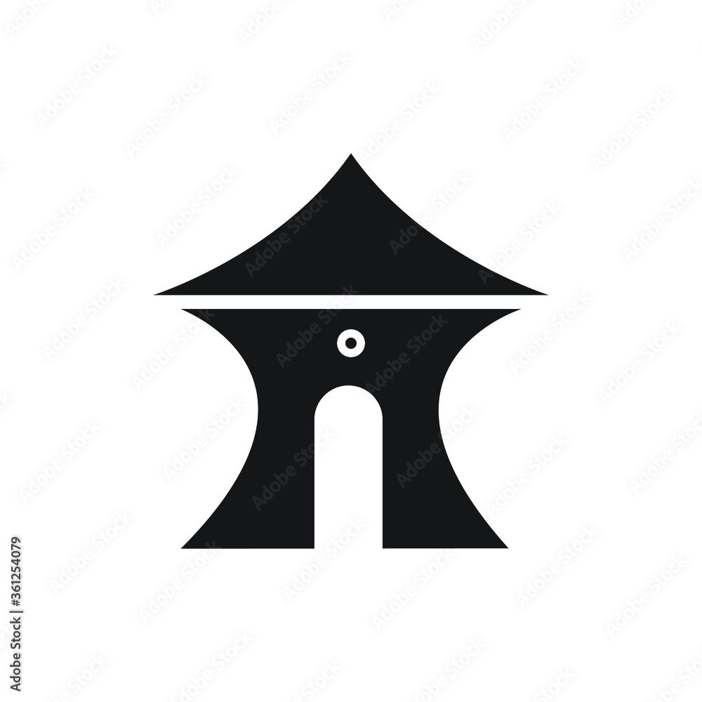 House icon. Home vector image to be used in web applications, mobile ...