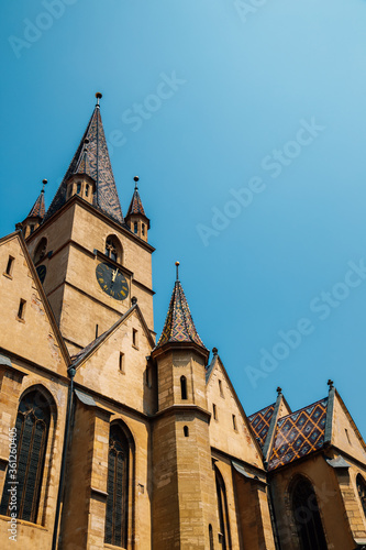 Lutheran cathedral of saint mary in Sibiu, Romania