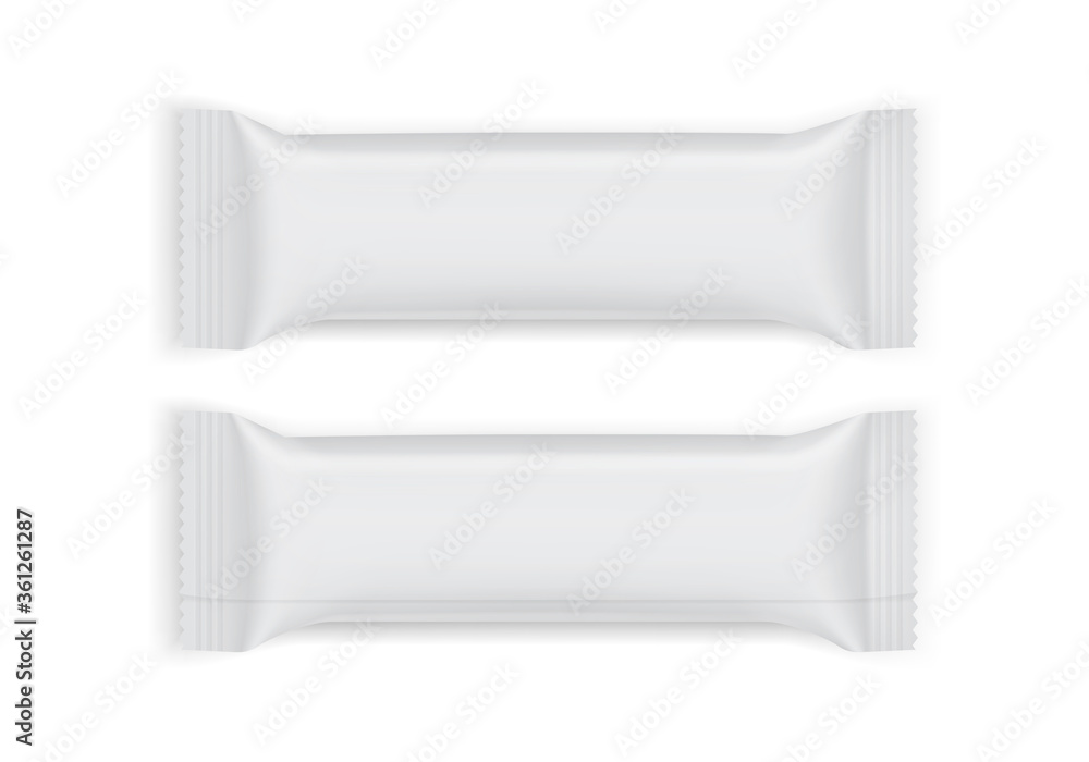 white paper packaging top and bottom view isolated on white background vector mock up white paper packaging top and bottom view isolated on white background vector mock up