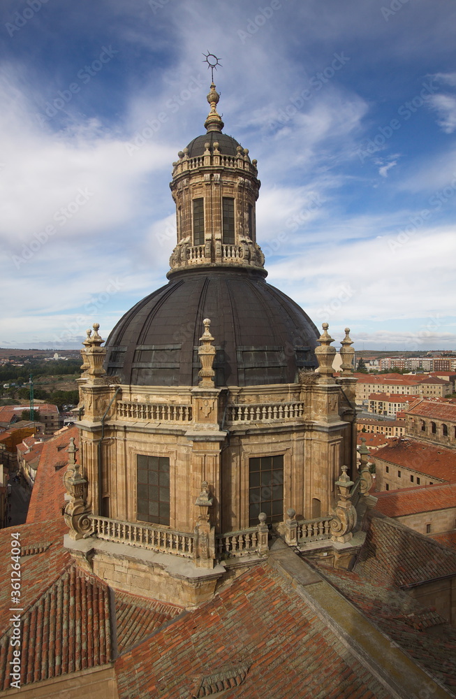 View of Salamanca from Tower Clerecia,Castile and León,Spain,Europe

