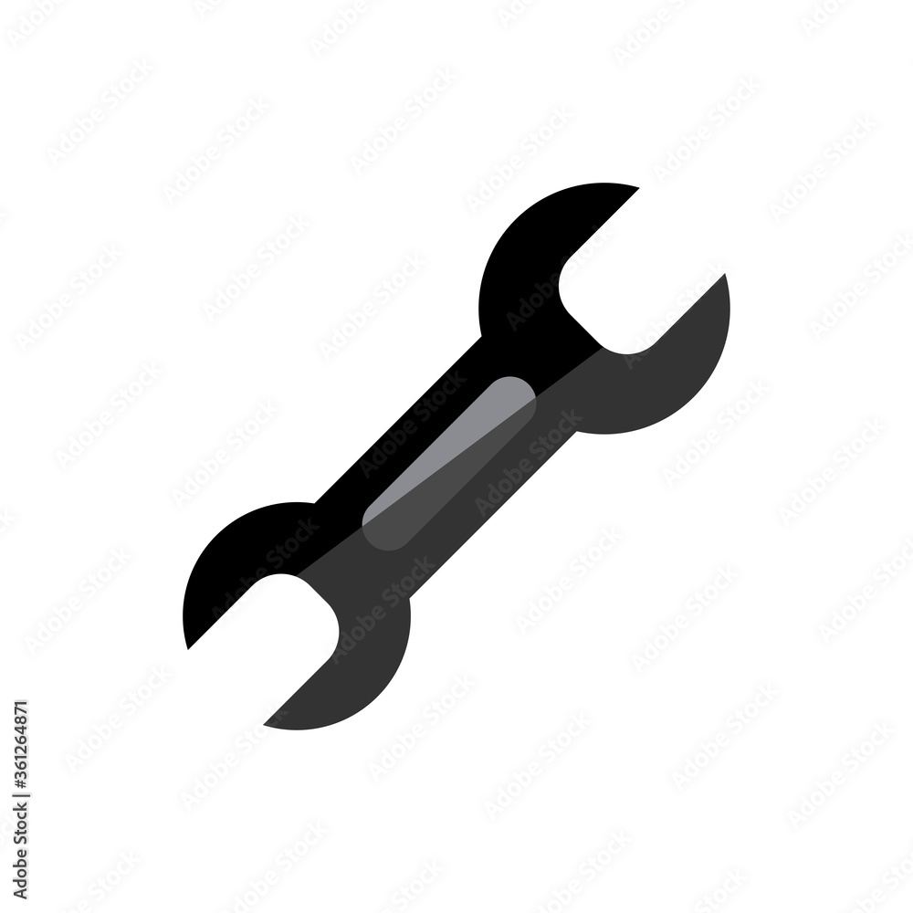 Fototapeta premium wrench icon vector illustration design