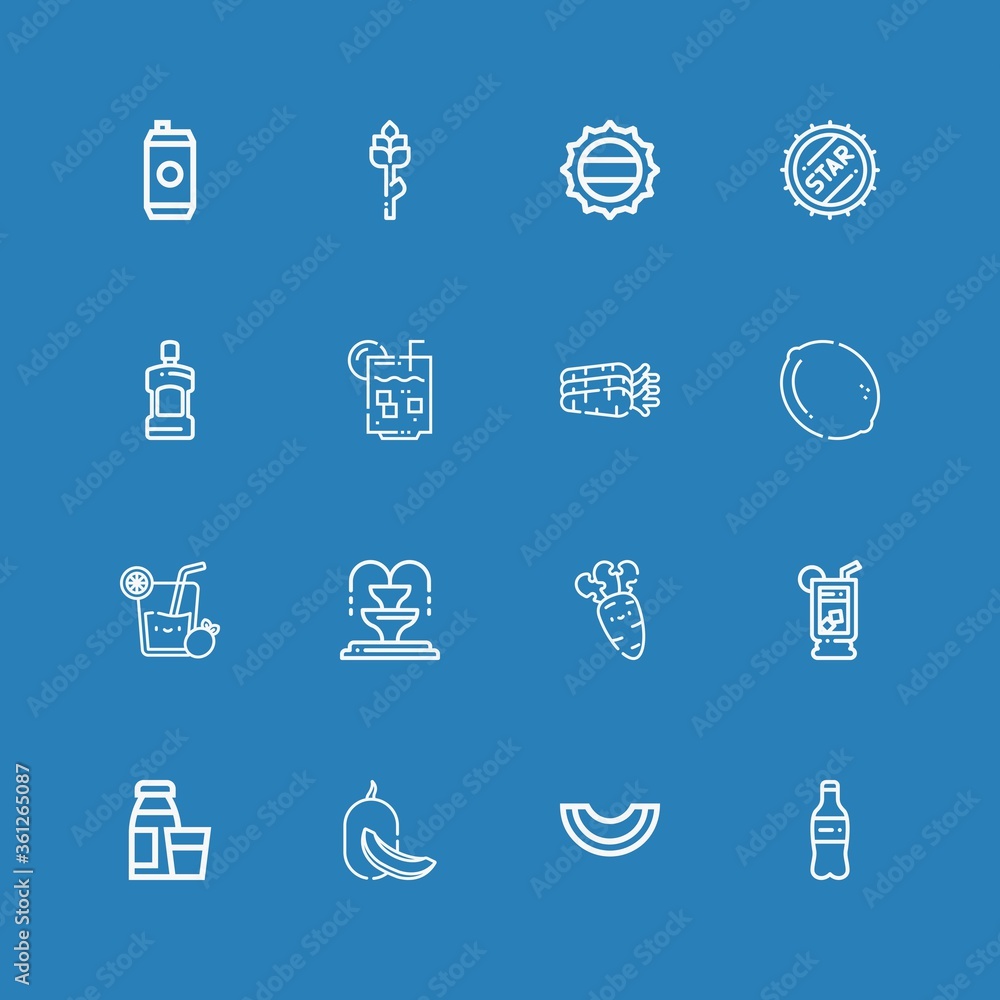 Editable 16 freshness icons for web and mobile Editable 16 freshness icons for web and mobile