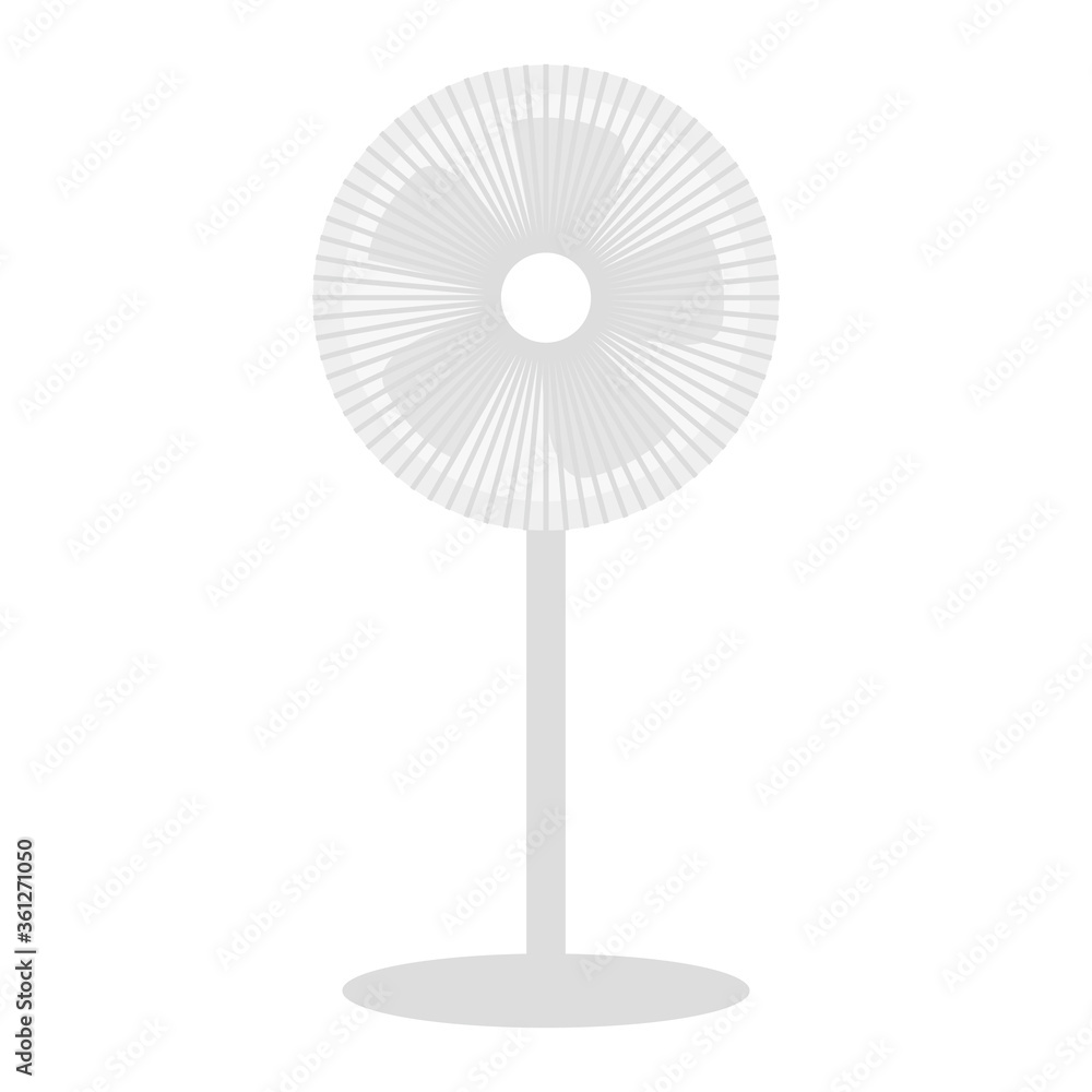 fan isolated on white background