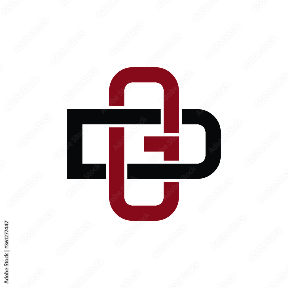 Letter GD logo icon design vector. monogram logo vector illustration Letter GD logo icon design vector. monogram logo vector illustration