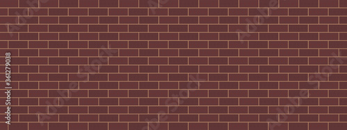 red brown brick wall background Textures pattern vector illustration graphic designs classic trendy style 