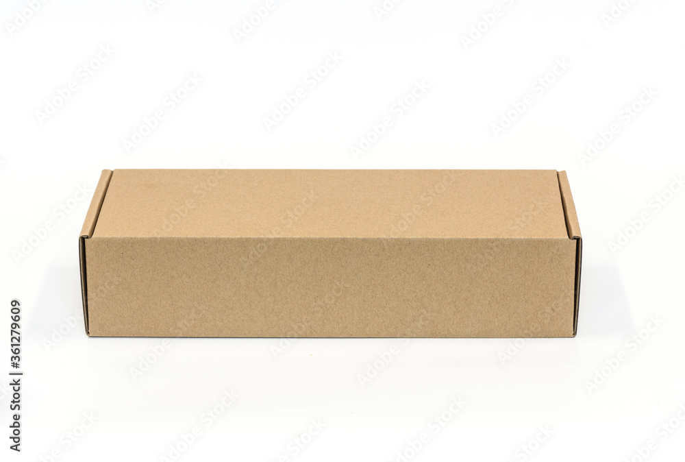 Cardboard box on white background,delivery concept. Cardboard box on white background,delivery concept.
